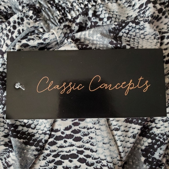 SNAKESKIN PRINT ☆ PAPER BAG WAIST ☆ MAXI SKIRT 3x - Picture 8 of 8